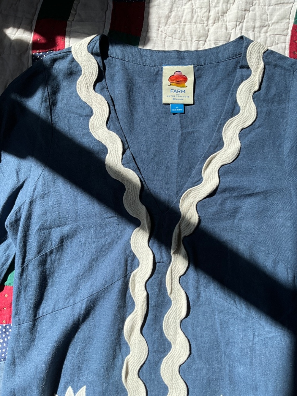 Farm Rio blue dress - Picture 4 of 7